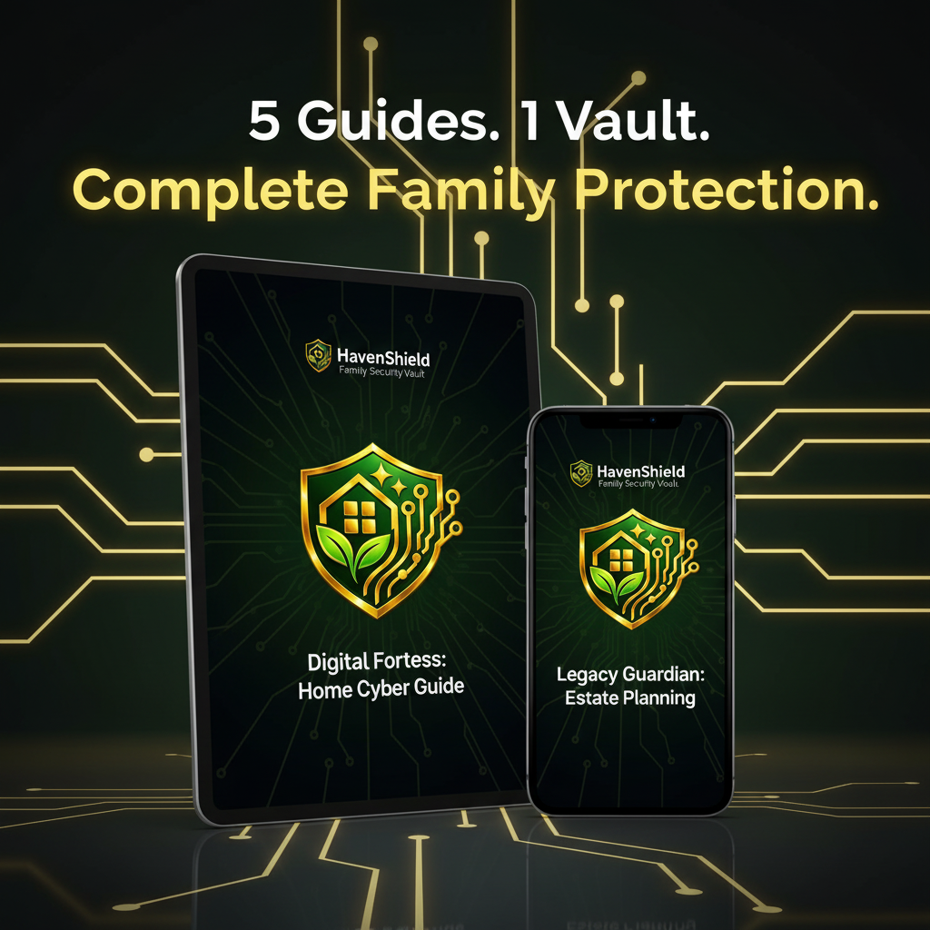 HavenShield Family Security Vault | Complete Family Cyber Safety Bundle